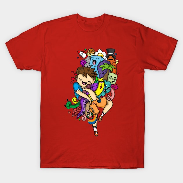 hug T-Shirt by ybalasiano